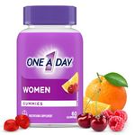 One A Day Women's Multivitamin Gummies - Daily Gummy Vitamins For Women With Vitamins A, C, D And Zinc To Support Immune Function, Biotin For Healthy Hair, Skin And Nails, And More, 60 Gummies