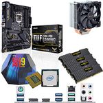 Components4All Intel Coffee Lake Core i9 9900K 3.6GHz (5.0GHz Turbo) CPU, Asus TUF Z390 Pro Gaming Motherboard, 32GB 3200MHz Corsair DDR4 RAM & BeQuiet Pure Rock 120mm CPU Cooler Pre-Built Bundle