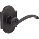 Kwikset Austin Series Privacy Door Lever Set with Turn Button for BedroomRGP1017426 730AUL, Venetian Bronze