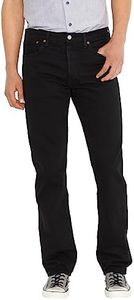 Levi's Men's 501 Original Fit Jeans, (New) Black - Legacy, 38W x 34L