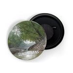 dhcrafts Fridge Magnet Multicolor Bangladesh Sundarbans Glossy Finish Design Pack of 1 (58mm)