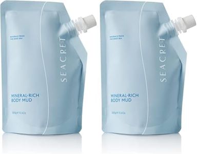 SEACRET Dead Sea Mud - Mineral Rich Body Mud Treatment (Concentration of 99%) Removes Excess Oil and Dead Skin Cells (10.6 oz.)