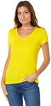 U.S. Polo Assn. Iconic V-Neck Tee Scoring Yellow XL