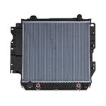 Aluminum Radiator 1682(2101) for Automotive Replacement Engine Radiators Compatible with 1987-2006 Jeep Wrangler TJ YJ 4.0L l4 l6,Jeep Wrangler Base Islander Renegade 2.5 4.0 4.2 L6 DPI 1682