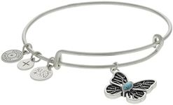 Alex and Ani Turquoise Filigree But