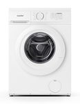 Comfee CFE10EW70/W Freestanding Washing Machine,7KG Load,Heat Wash 90℃,Ultra Slim 400mm,Quick Wash,15 Washing Programs with 1200RPM,White