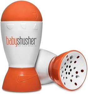 Baby Shusher | Portable Sound Machine for Babies | Baby Sleep Soother | Soothing Shush | White Noise | Adjustable Timer | Travel | Registry Gift | Baby Shower | Attaches to Stroller or Crib
