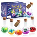 MeCids Bath Bombs for Kids 6 Pack Organic | Nontoxic | Fizzy Bath Bomb, Scientific & Magical Potion Bath Bombs Kit for Boys Girls Birthday Christmas Gift