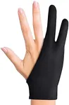 SereneLife Two-Finger Glove for Graphics Drawing Tablet - Designed for Graphic Tablet/Light Box/Tracing Light Pad Use Great Air Permeability and Strong Tensile Resistance