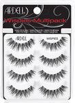 Ardell Multipack Wispies False Eyelashes, Medium Volume and Length, Vegan Friendly, 4 Pairs (Pack of 1)