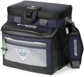 Columbia PFG Skiff Guide Thermal Pack Cooler - 22 Can Zipperless Hardbody Cooler with ThermaCool High Performance Insulation, HardBody Liner, SmartShelf - Blue