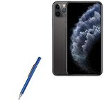 BoxWave Stylus Pen for Apple iPhone 11 Pro Max (Stylus Pen by BoxWave) - FineTouch Capacitive Stylus, Super Precise Stylus Pen for Apple iPhone 11 Pro Max - Lunar Blue