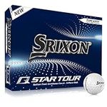 Srixon Unisex Q-star Tour 4 Golf Ball, White, Dozen UK