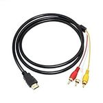 Sorthol HDMI to RCA Cable 1080P 5ft