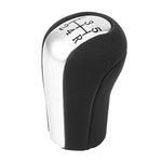 KIMISS Car 5 Speed Lever Gear Shift Knob Stick PU Leather for Corolla 1992-2009 Yaris/VITZ 1999-2005