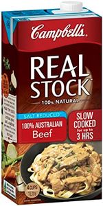 Campbell's Beef Salt Reduced Real Stock 1 litre