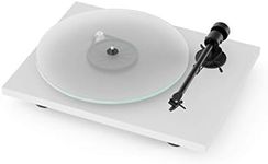 Pro-Ject T1 BT Turntable with Phono Preamp and wireless audio Streaming (White)