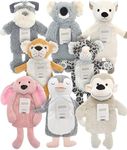 Novelty Animal Hot Water Bottle - 8 Animals to collect - Perfect for kids - Gift Idea - Dog/Koala/Polar Bear/Lion/Leopard/Rabbit/Penguin/Monkey (Monkey)