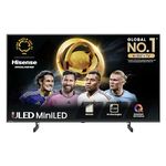 Hisense 50 Inch 4K Mini-LED TV 50U6NQTUK - Quantum Dot Colour, Dolby Vision Atmos, Hi-View Engine, FilmMaker Mode, Vidaa OS with Voice Control, Freely, Youtube, Netflix and Disney+ (2024 Model)
