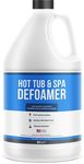 Hot Tub, Pool & Spa Defoamer (1 Gallon / 128oz) – Quickly Removes Foam Without The Use of Harsh Hot Tub Chemicals, Eco-Friendly & Safe with Silicone Emulsion Formula. Get The Foam Down