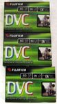 Fujifilm DVC DVM60 3 Pack Mini DV Tapes