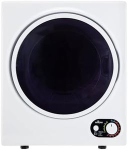 Willow WTD25 2.5kg Freestanding Vented Tumble Dryer Compact and Portable, 3 Temperature Settings, Crease Guard, and 2 Years Warranty for peace of mind (White)