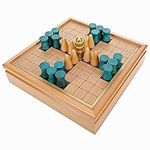 WE Games King's Table Wooden Games,