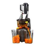 Wonderchef Regalia Full Fruit Cold Press Slow Juicer | 55 Rpm Slow Juicer Retains Higher Nutrients | 240 Watts Powerful Dc Motor | Easy To Clean | 5-Year Motor Warranty