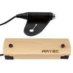 Artec WSHD-OSJ Ceramic Magnet Humbucker Maple Wood Cover Soundhole Pickup 8.4K with OSJ Jack for Acoustic Guitar