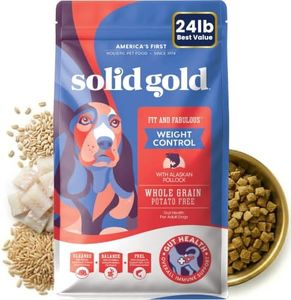 Solid Gold Weight Management Dry Dog Food for Adult & Senior Dogs, 24LB