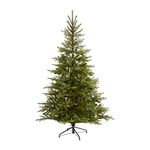 Nearly Natural 7ft. North Carolina Spruce Artificial Christmas Tree with 931 Bendable Branches