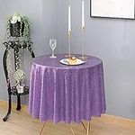 nanbowang Light Purple Sequin Table