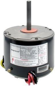 Rheem Protech TripSaver Condenser Fan Motor 1/6 HP to 1/3 HP 208-230V 1-Phase 60Hz 1075 RPM 2-Speed (#51-23053-21)