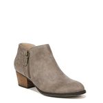 LifeStride Women's Blake Zip Ankle Booties Boot, Ash, 7