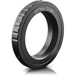 Opteka T-Mount (T2) Adapter for Nikon D5, D4, D3X, D3, D810, D800, D750, D500, D610, D600, D300, D7200, D7100, D5500, D5300, D5200, D5100, D3300, D3200 and D3100 Digital SLR Cameras