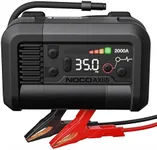 NOCO Boost Air AX65: 2000A Jump Starter with 22A 100 PSI Air Compressor - 8.0L Gasoline and 6.0L Diesel Engines - Inflating Tires from 0-40 PSI in 2.0 Minutes