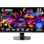 MSI MPG 321URX QD-OLED 31.5 Inch 4K UHD Gaming Monitor - 3840 x 2160 Quantum Dot OLED Panel, 240Hz / 0.03ms, 99% DCI-P3, ΔE≤2, DisplayHDR True Black 400, KVM, RGB - DP 1.4a, HDMI 2.1, USB Type-C