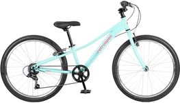 Retrospec Dart 24 Inch Hybrid Kids Bike - 7 Speed for Ages 8-11 Boys and Girls Youth Bicycle with 29" All Season Tires and Shock-Absorbing Suspension