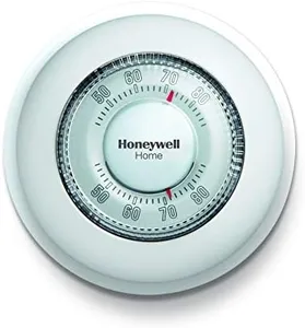 Honeywell Home CT87K1004 The Round Heat Only Manual Thermostat