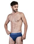 Poomex® Men's Cotton Briefs - Pack of 3 (Assorted Colours) (95 CM)