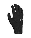 NIKE MENS SWOOSH KNIT TG 2.0 GLOVE - BLACK - L/XL