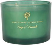 Nicola Spring Soy Wax Scented Candle - 350g - Sage & Seasalt