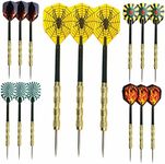 15 pcs(5 Sets) of Steel Tip Darts N