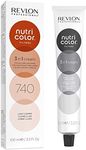 REVLON PROFESSIONAL Nutri Color Filters, Semi-Permanent Toning Hair Color, 740 Light Copper, 100 ml