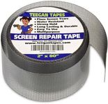 Gaffer Power Adhesive Screen Repair Tape | Fiberglass Covering Wire Mesh Tape | Strong Adhesive Window Screen Repair Tape | 2 Inch X 6.7 Feet