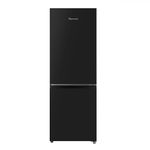 Fridgemaster MC50165EB 50cm Freestanding 60/40 Fridge Freezer - 175-litre capacity with Crisper box - Reversible Door - LED Lighting- 4 Star Freezer Rating - Black - E Rated