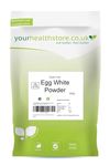 yourhealthstore Premium Non GMO Gluten Free Pure Egg White Powder 500g, High in Protein, No Additives, Not Irradiated, Vegetarian.