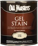 Old Masters 24982 81304 Gel Stain, Cedar, 1 Quart