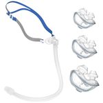 CPAP Nasal Pillow Mask Set for Airfit P10, Includes 3 PCS Nasal Pillows, Frame, Strap and Upgraded Tube, Premium Pillow Kit for P10, Great-Value CPAP Supplies by Medihealer