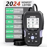 ANCEL LD700 All Systems Diagnostic Scan Tool fit for Land Rover Jaguar, Full Functions OBD2 Scanner with Car Battery Registration, Oil Reset, Check Engine, ABS, Airbag, OBDII Code Reader fit for JLR